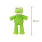 Grenouille verte moelleuse en peluche