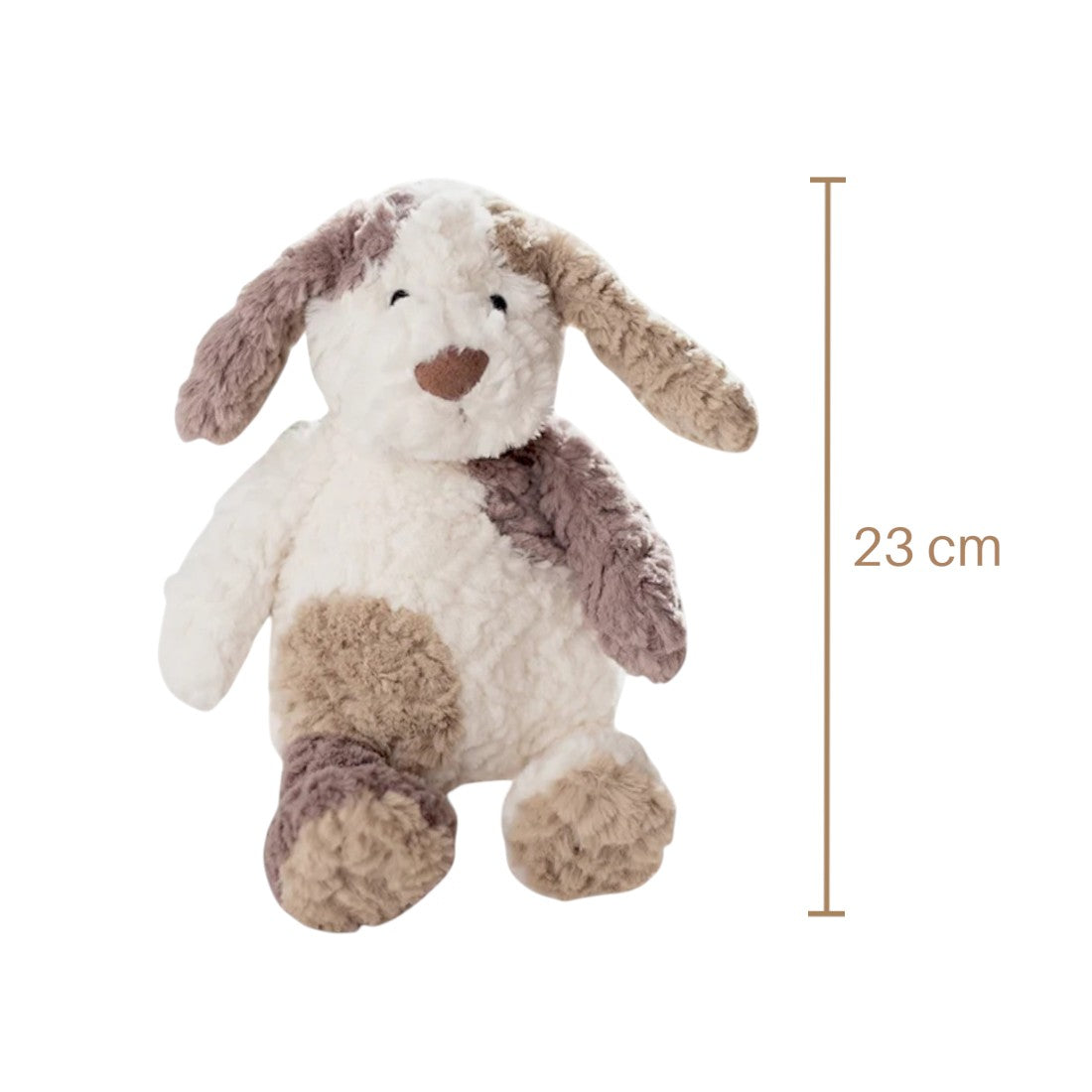 Peluche chien doux et moelleux