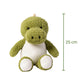 Peluche dinosaure vert doudou tendre