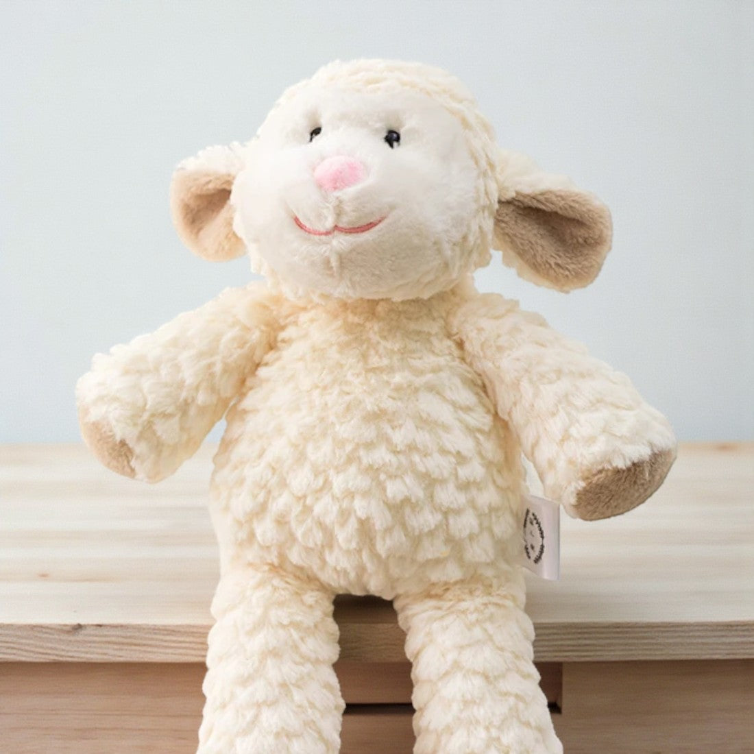 Peluche mouton laine bouclée