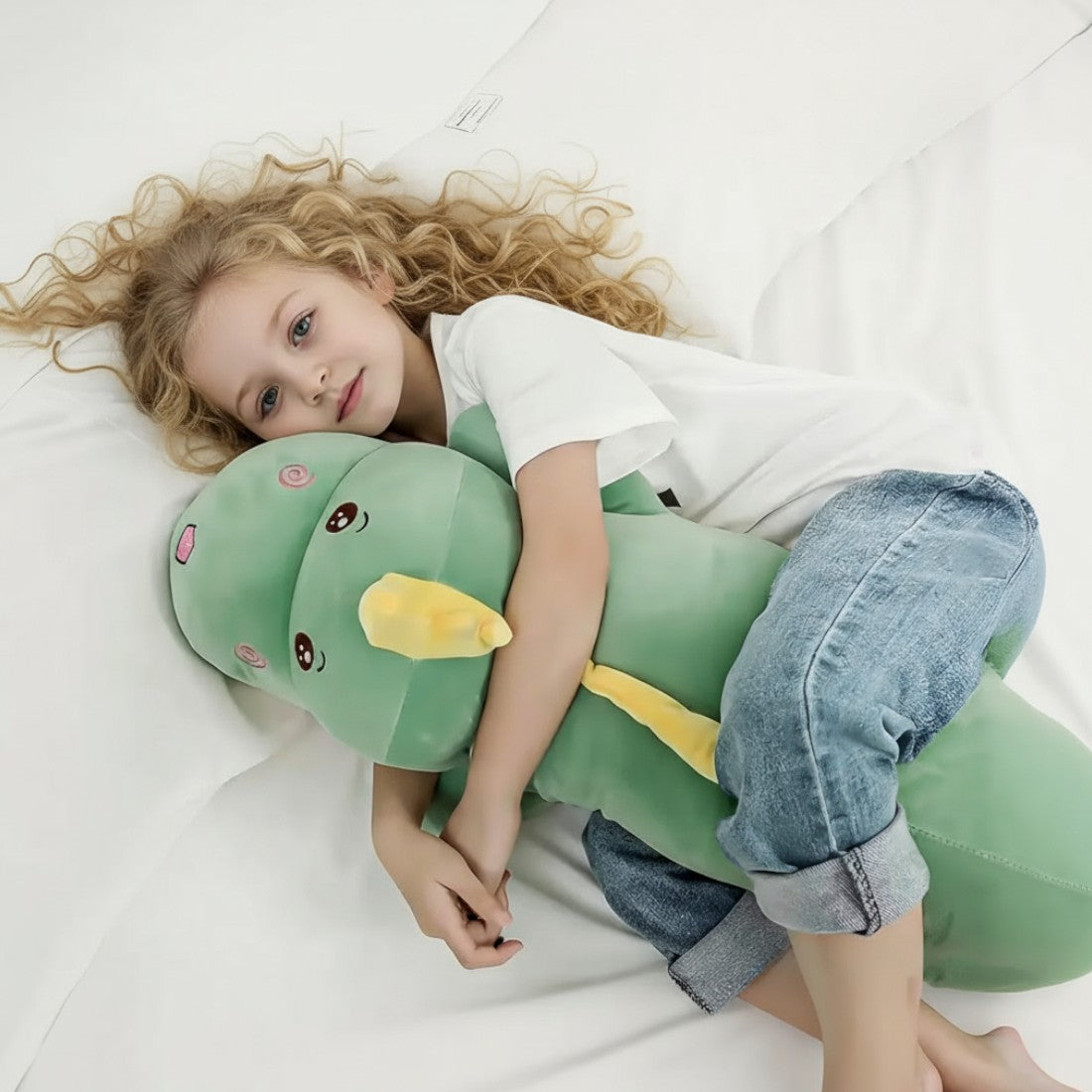 Peluche dino câlin XXL