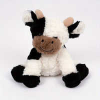 Peluche jolie vache colorée douce