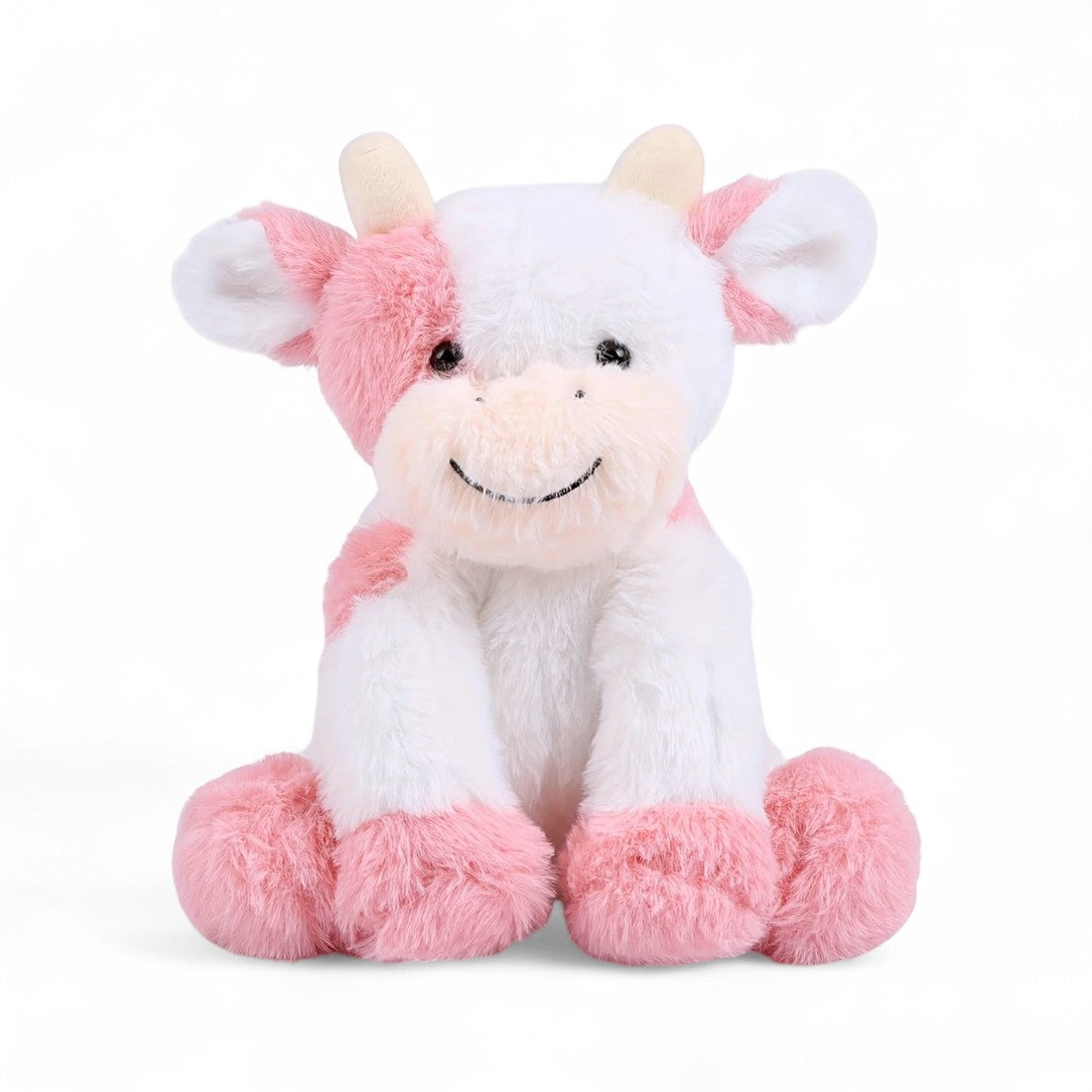 Peluche jolie vache colorée douce