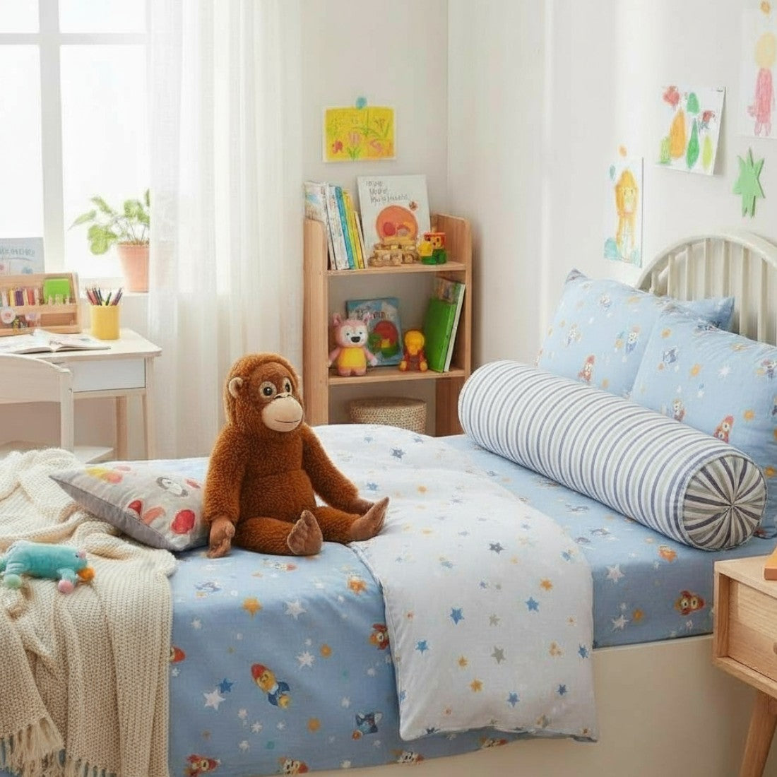 Peluche orang-outan moelleux