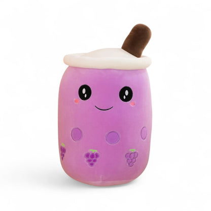 Peluche kawaii bubble milk tea raisin