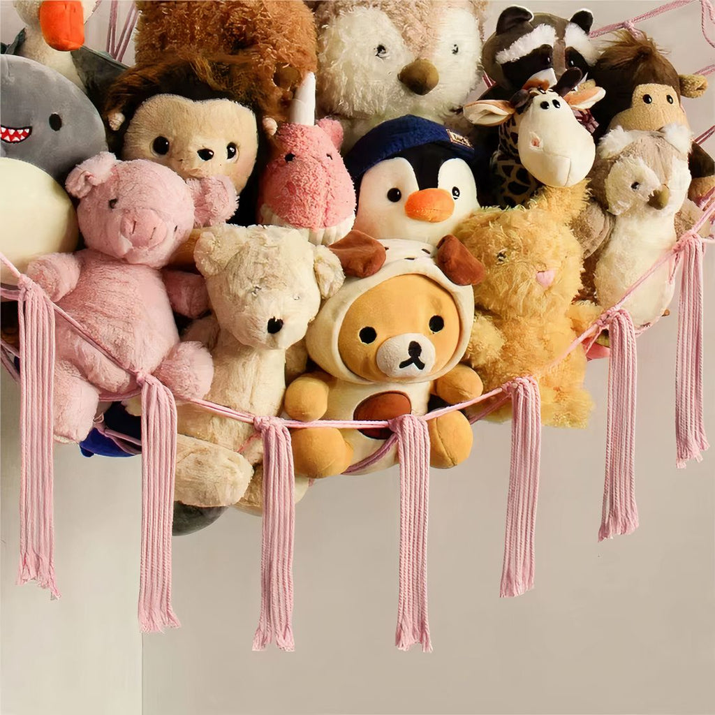Hamac filet suspendu pour peluches