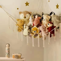 Hamac filet suspendu pour peluches