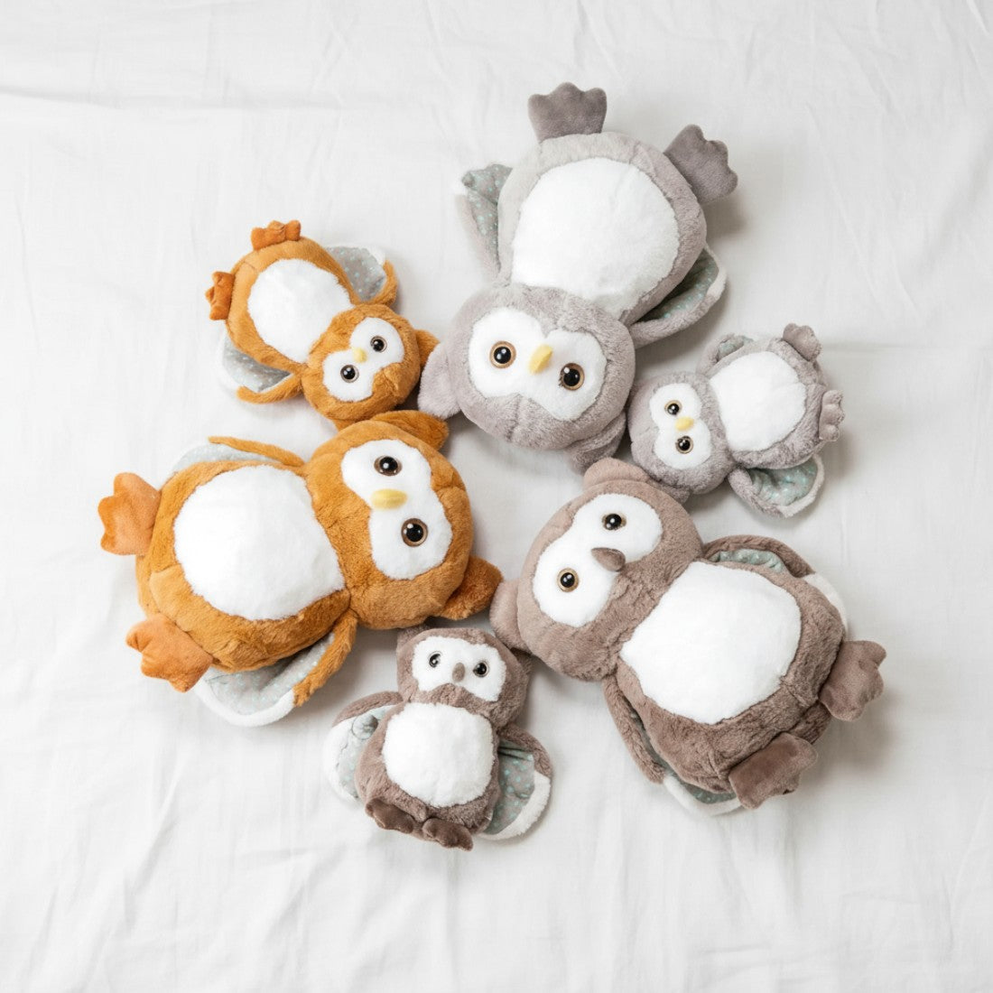 Peluche chouette douce réaliste