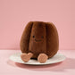 Peluche kawaii gâteau cannelé