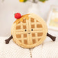 Peluche petit dej' gaufre gourmande kawaii