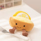 Peluche tarte citron acidulée kawaii