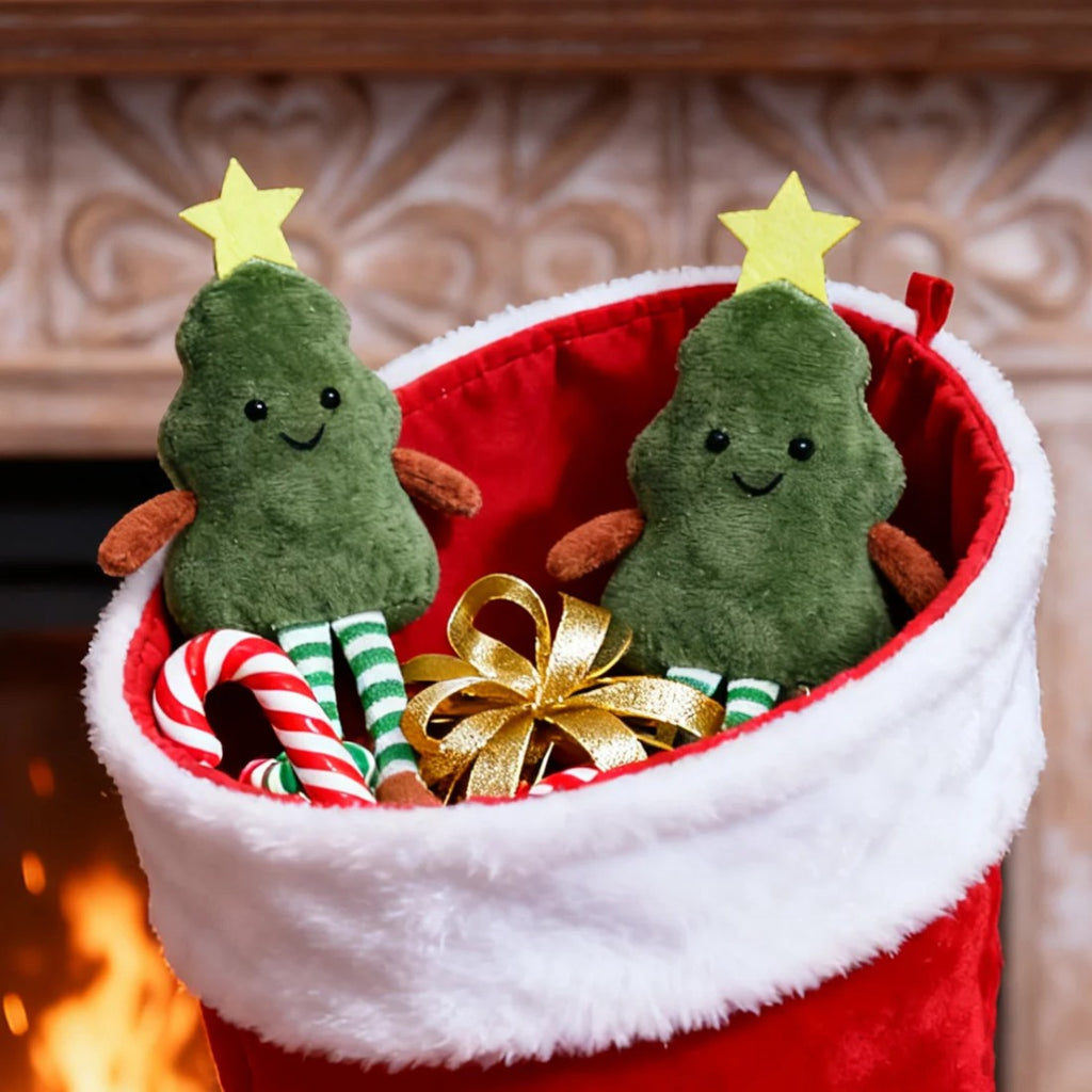 Peluche sapin de Noël mignon kawaii