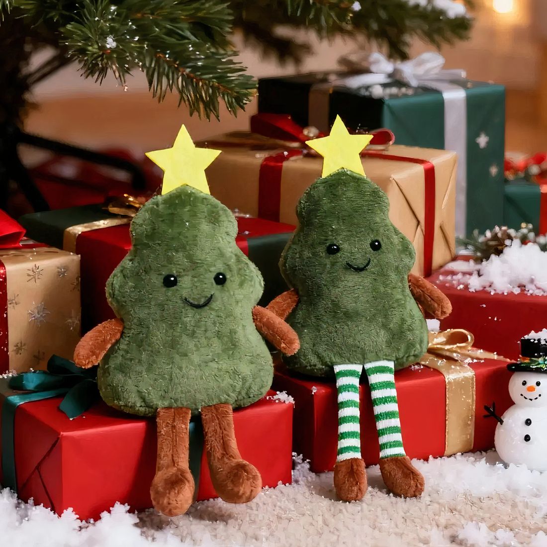 Peluche sapin de Noël mignon kawaii