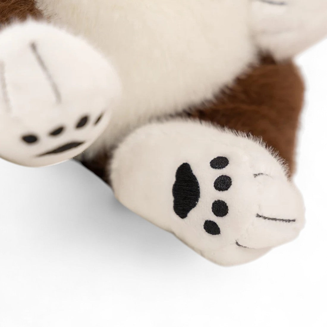 Peluche chien basset doux à longues oreilles