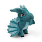 Peluche dragon féérique bleu azur