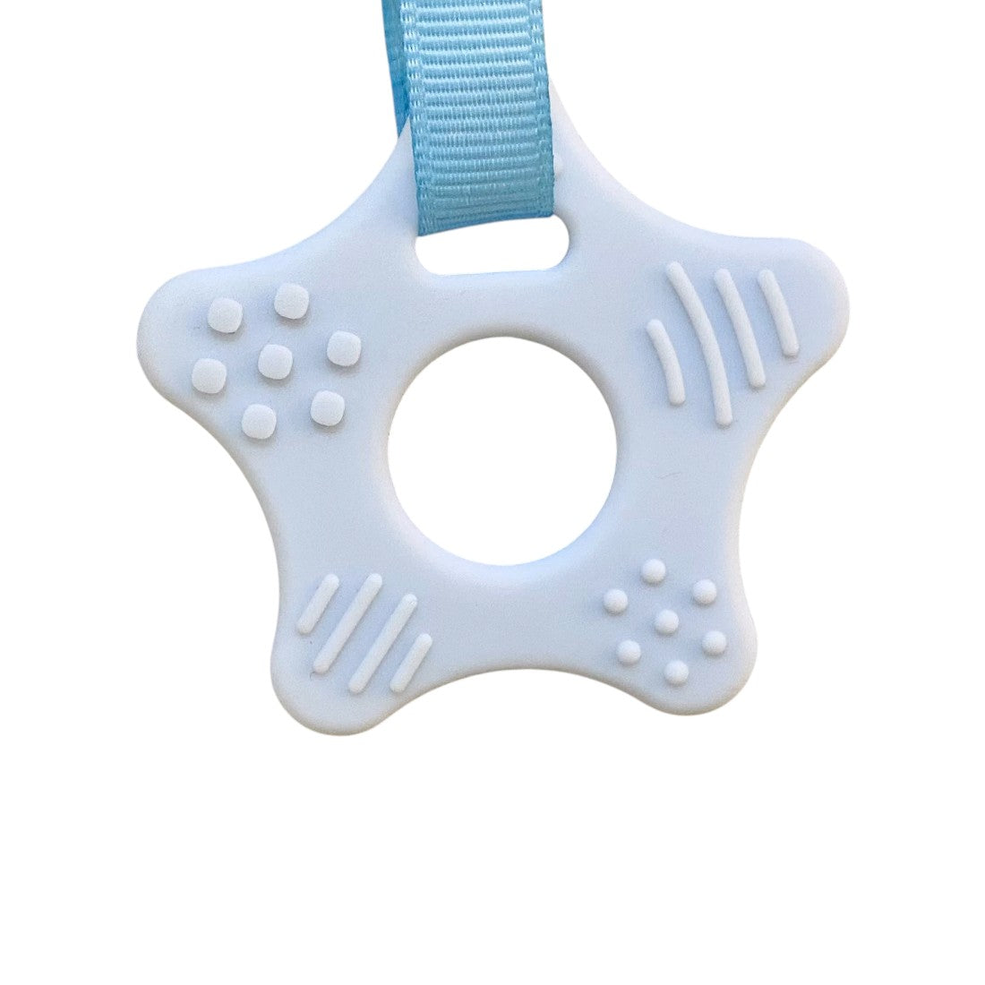 Doudou sensoriel carré lapin minky oreilles longues