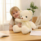 Ours en peluche classique et moelleux pour enfant