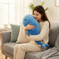 Peluche baleine câline pastel rose ou bleue