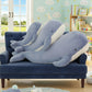 Peluche baleine magique géante