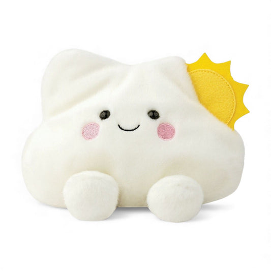 Peluche kawaii nuage et soleil