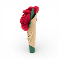 Peluche bouquet roses rouges kawaii
