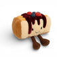 Peluche cheesecake myrtilles framboises kawaii