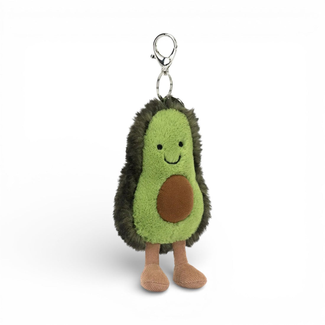 Porte-clés avocat mignon vert kawaii