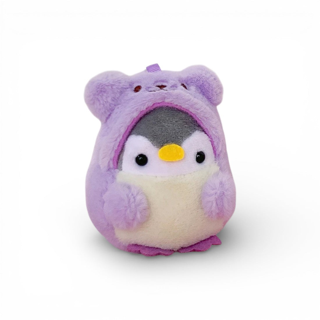 Porte-clés pingouin déguisé en ourson