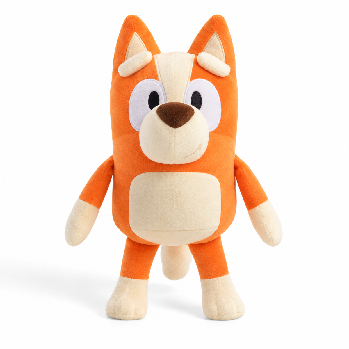 Peluche Bluey – Bingo toute douce - vue de face sur fond blanc