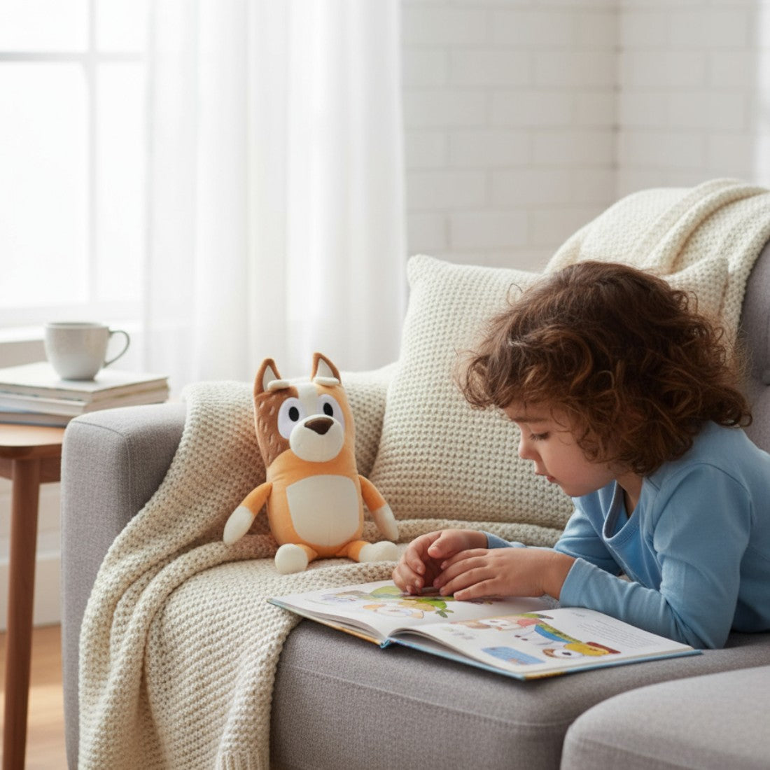 Peluche Bluey – Chilli toute douce