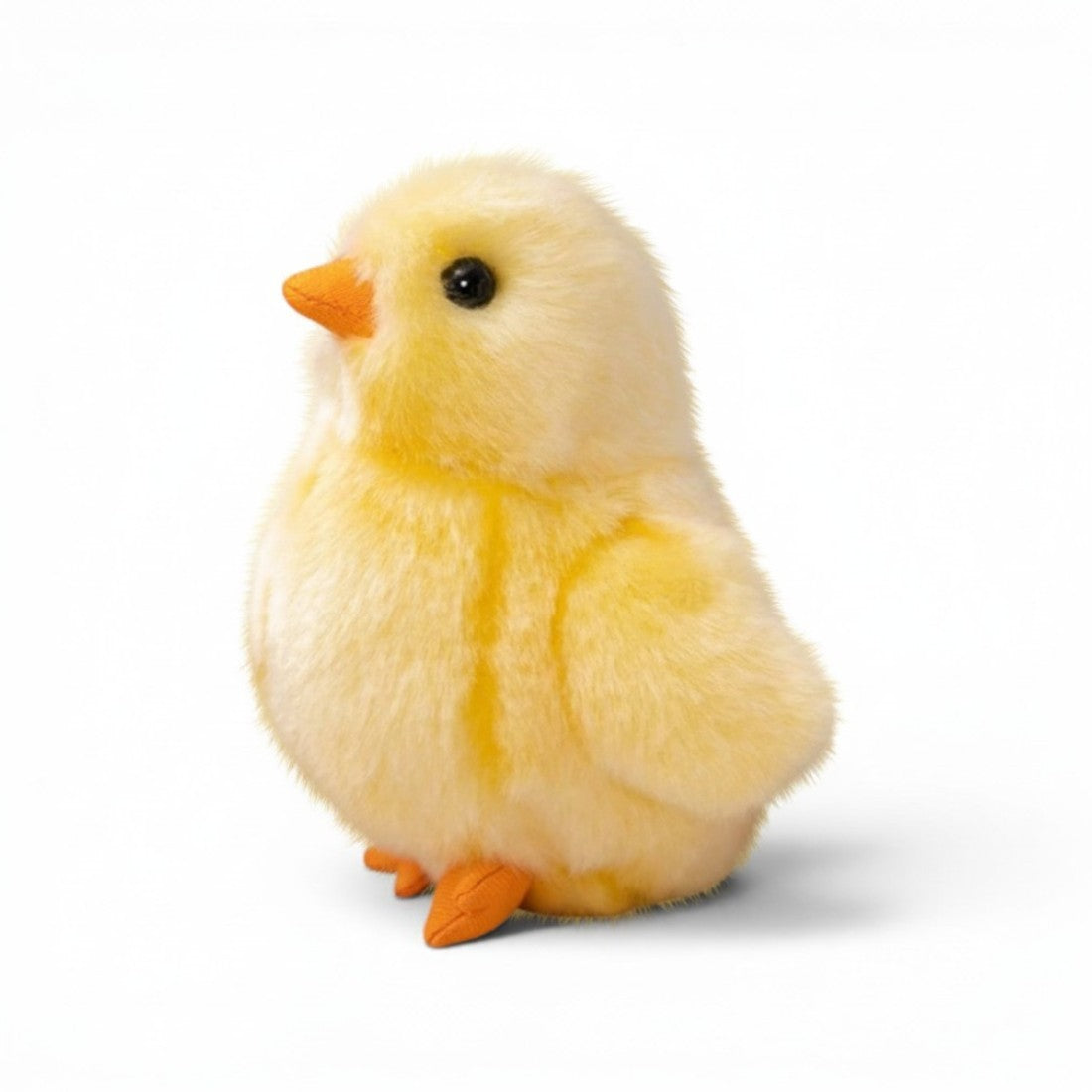 Peluche poussin jaune tout doux réaliste