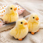 Peluche poussin jaune tout doux réaliste