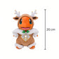 Peluche Pokémon – Salamèche en costume de renne de Noël