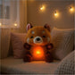 Peluche veilleuse respirante panda roux
