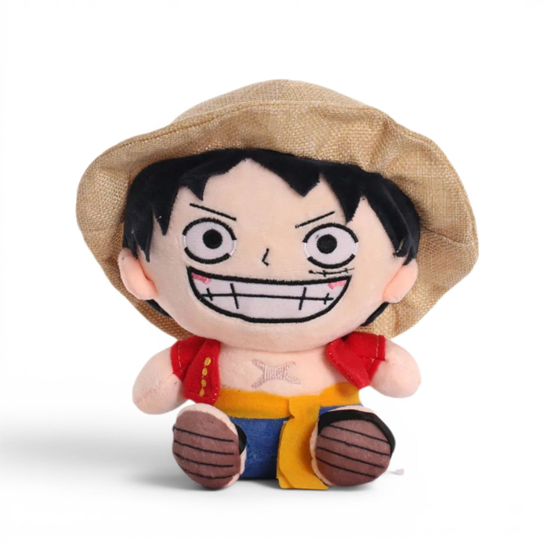 Peluche One Piece - Luffy drôle et attachant
