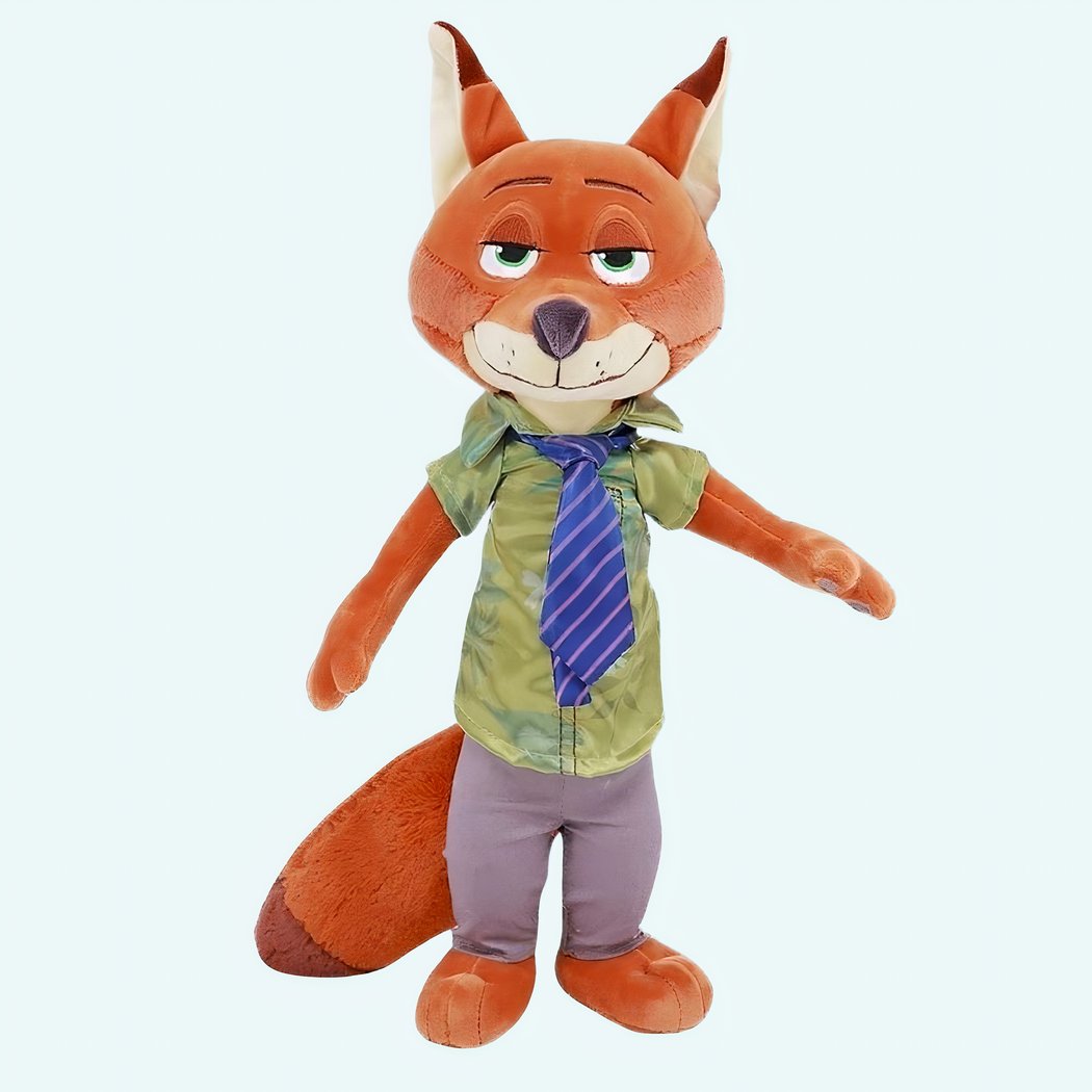 Peluche de Nick du film Zootopie Disney