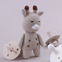 Peluche girafe au crochet