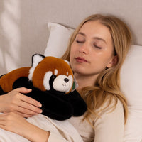 Peluche lestée panda roux