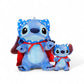 Peluche Stitch déguisement super-héros