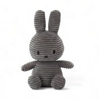 Lapin en peluche côtelée moelleuse