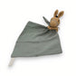 Peluche doudou plat tête cheval pour bébé