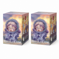 Blind Box Peluche Skullpanda Thème Floral - Lot de 2