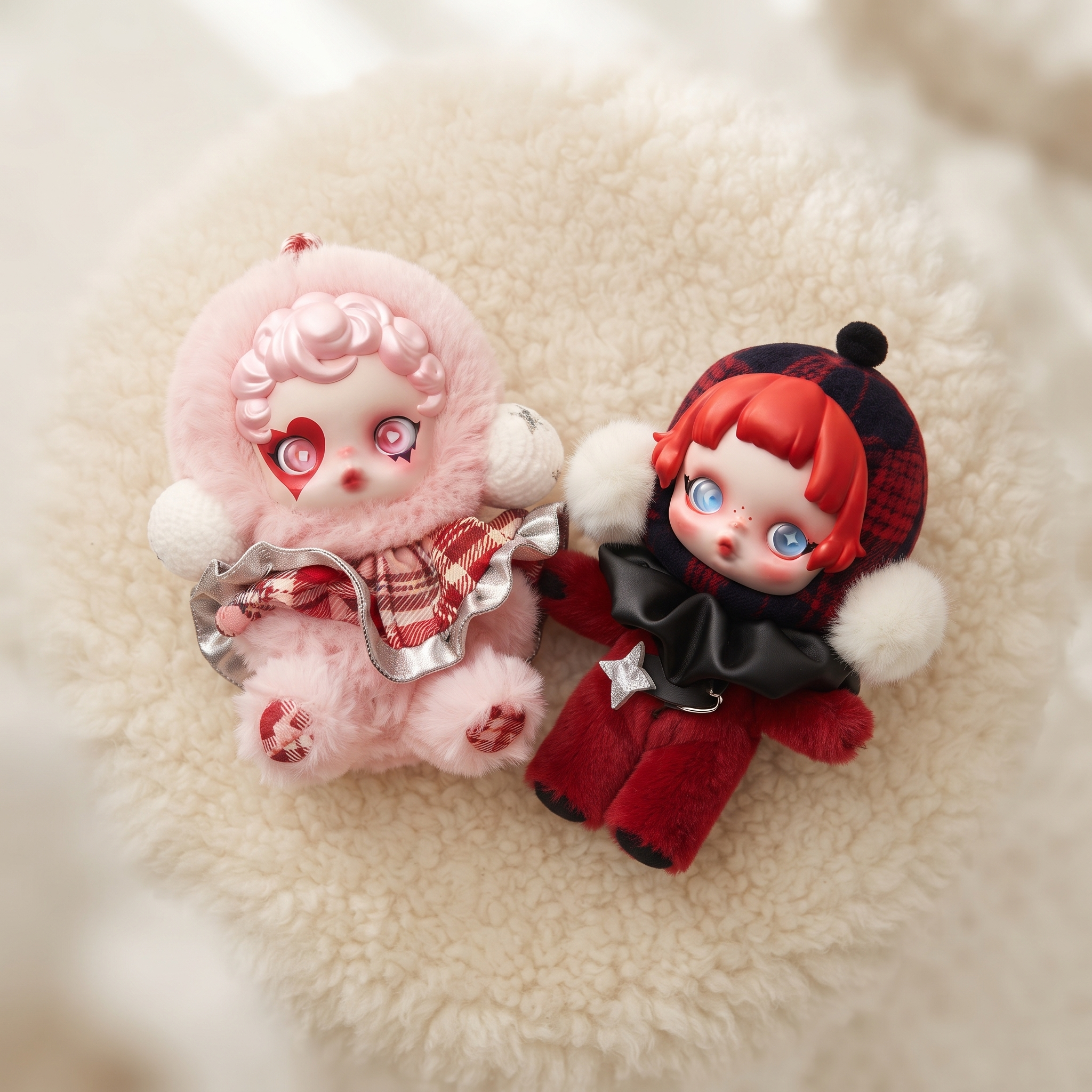 Blind Box Peluche Skullpanda Winter Symphony - Détail matière