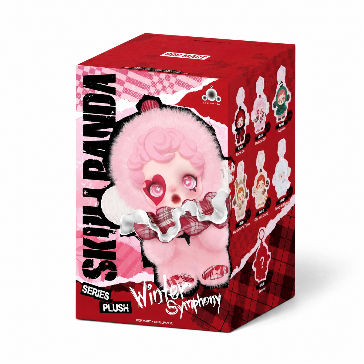 Blind Box Peluche Skullpanda Winter Symphony - Fond blanc frontal