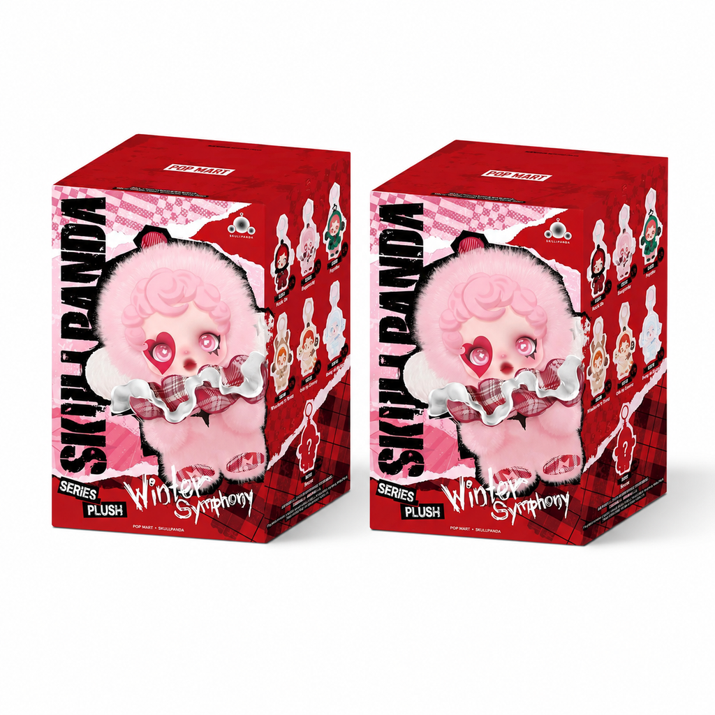 Blind Box Peluche Skullpanda Winter Symphony - Lot de 2