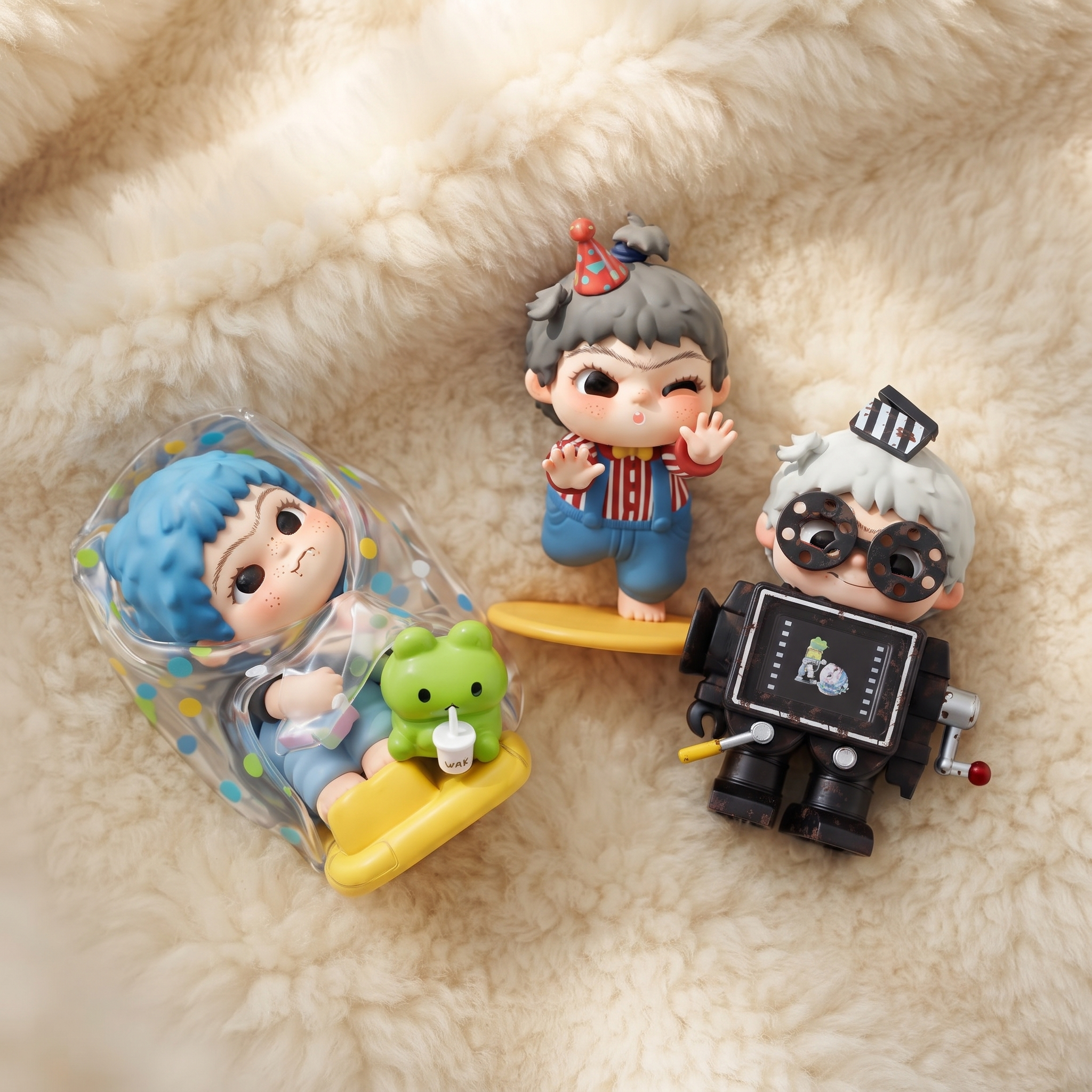 Blind Box Wakuku Back To Childhood - Détail matière