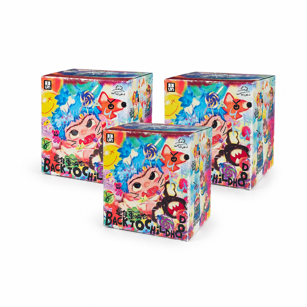 Blind Box Wakuku Back To Childhood - Lot de 3