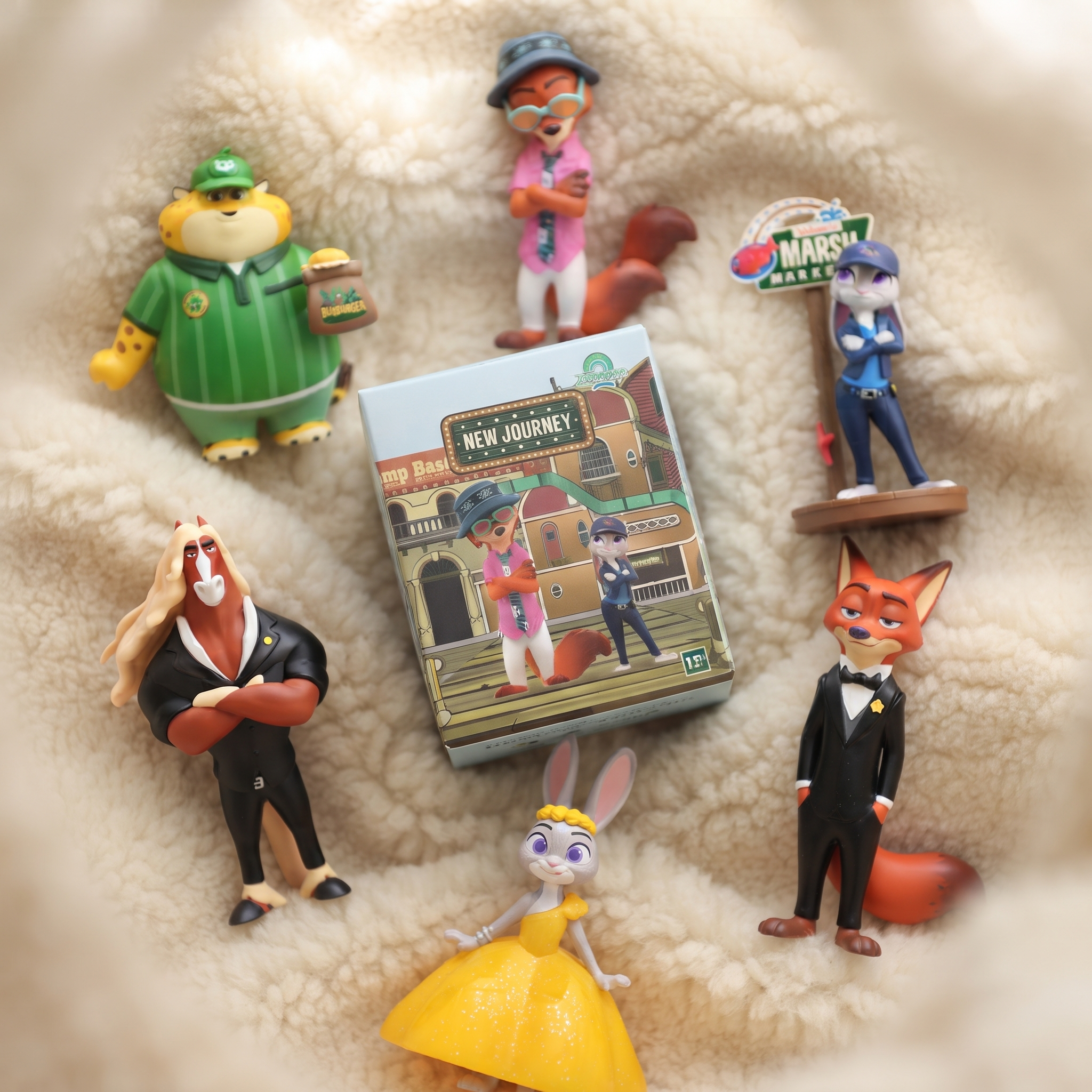 Blind Box Zootopie Judy & Nick New Journey - Détail matière