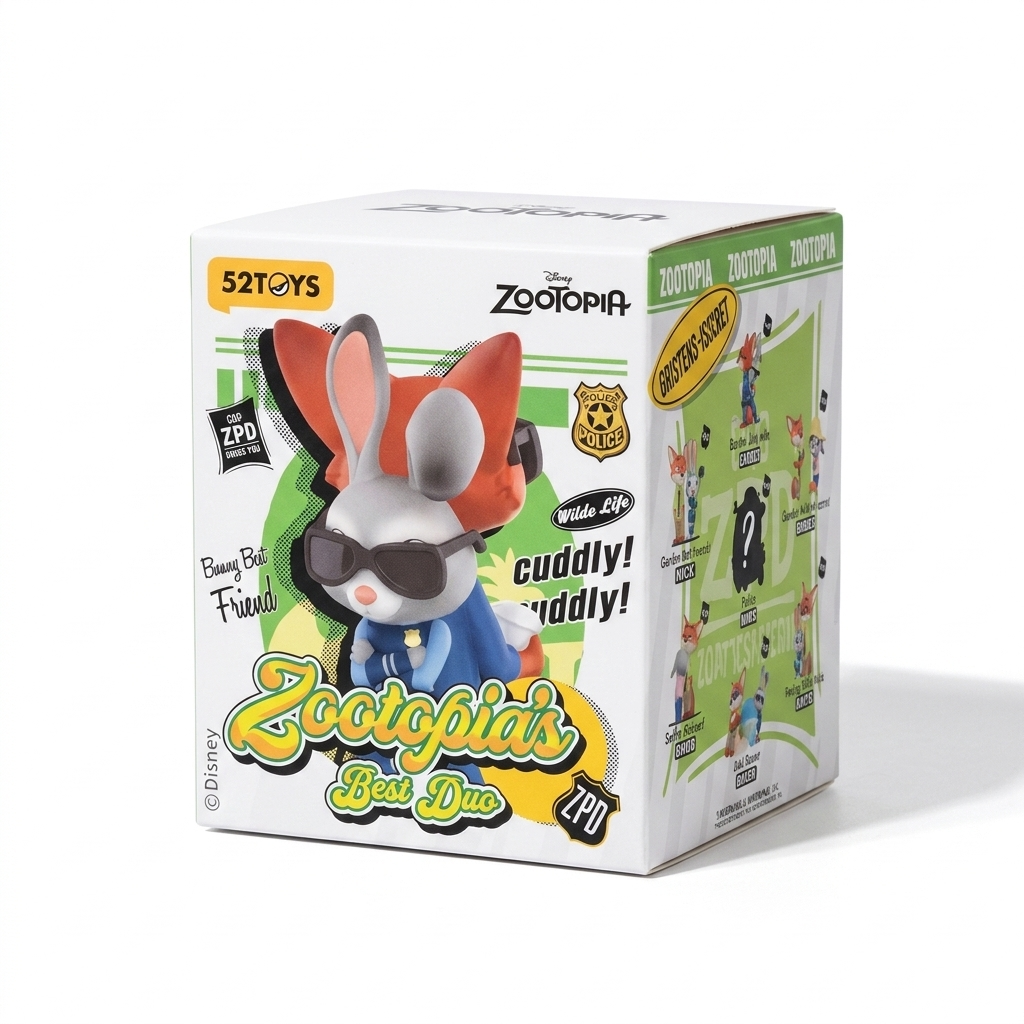 Blind Box Zootopie Judy et Nick - Lot de 1