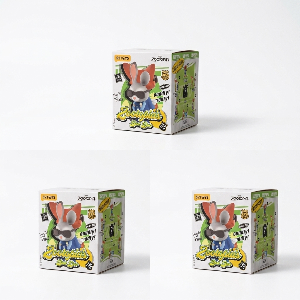 Blind Box Zootopie Judy et Nick - Lot de 3